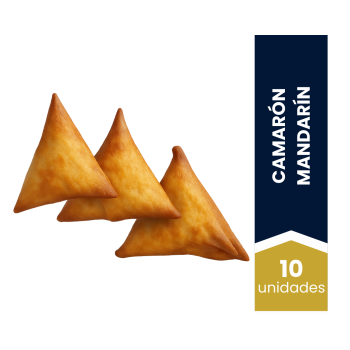 Empanaditas Camarón Mandarín – 10 Unidades