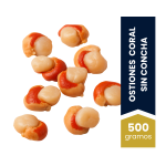 Ostión con Coral sin concha – 500 g