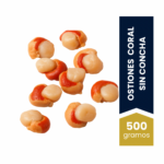 Ostión con Coral sin concha – 500 g