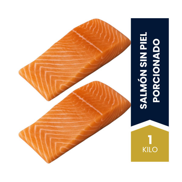 Salmón Porcionado Premium (1,100 kg)